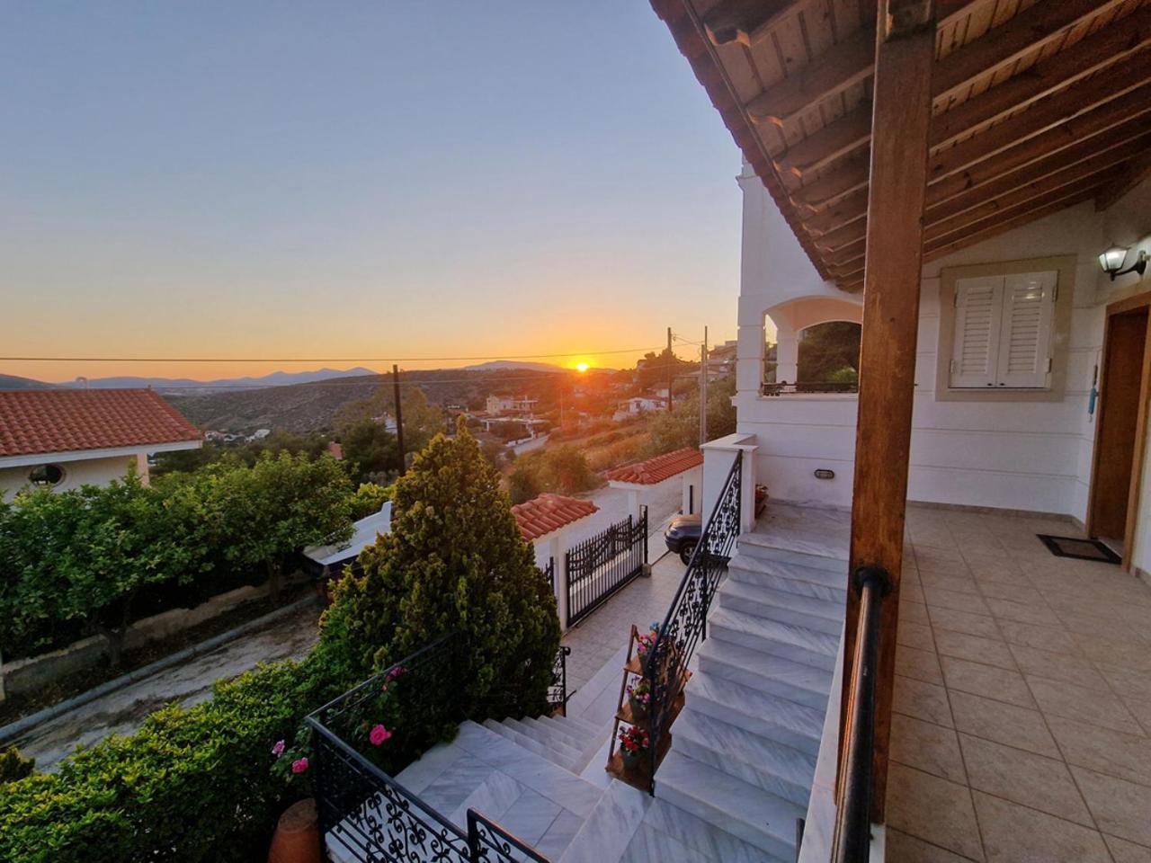 The Mirador Boutique Villa With Scenic Sea View Pórto Ráfti Dış mekan fotoğraf