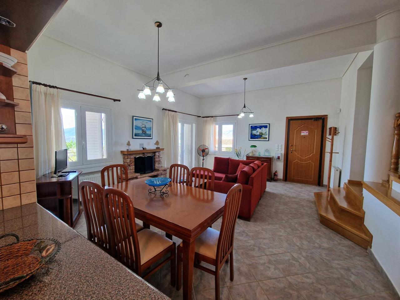 The Mirador Boutique Villa With Scenic Sea View Pórto Ráfti Dış mekan fotoğraf