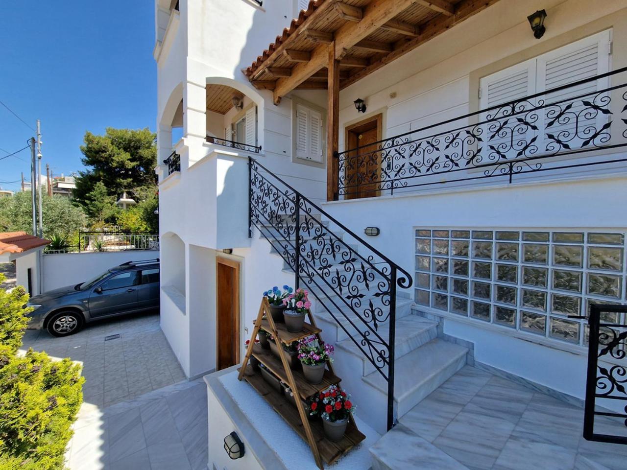 The Mirador Boutique Villa With Scenic Sea View Pórto Ráfti Dış mekan fotoğraf