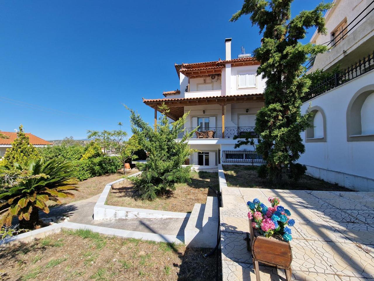 The Mirador Boutique Villa With Scenic Sea View Pórto Ráfti Dış mekan fotoğraf