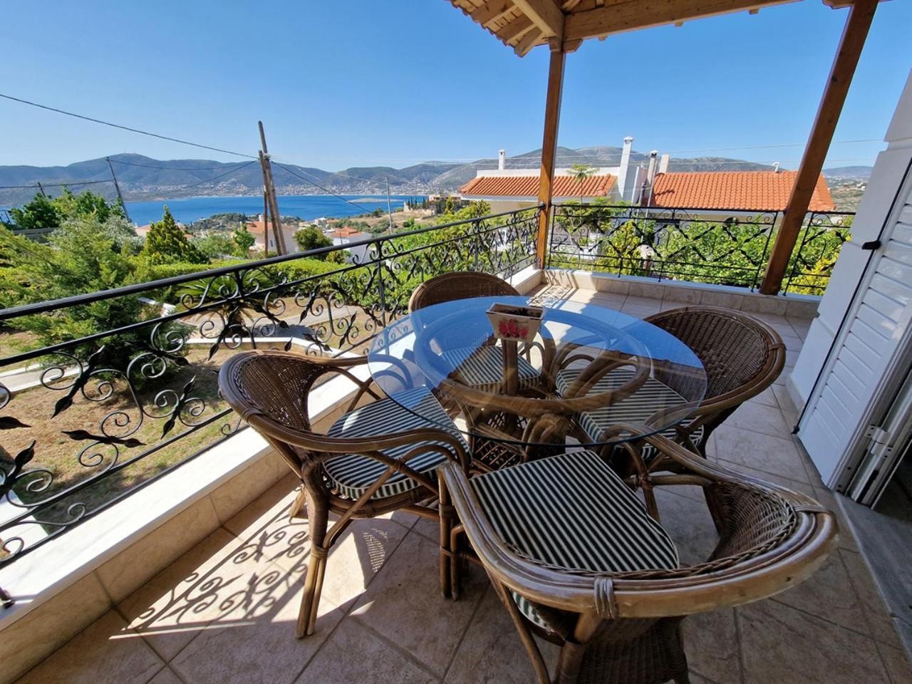 The Mirador Boutique Villa With Scenic Sea View Pórto Ráfti Dış mekan fotoğraf