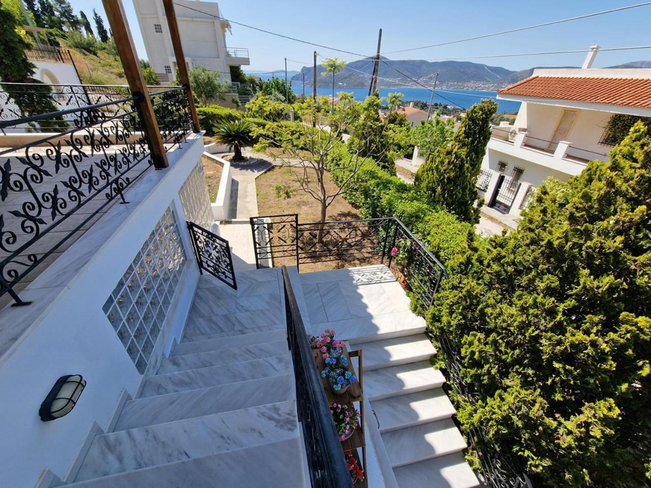 The Mirador Boutique Villa With Scenic Sea View Pórto Ráfti Dış mekan fotoğraf
