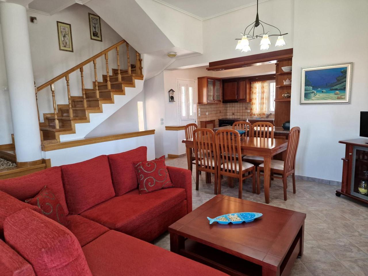 The Mirador Boutique Villa With Scenic Sea View Pórto Ráfti Dış mekan fotoğraf